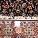 Oriental Rug - Isfahan - Silk Warp - 166 x 114 cm - dark blue