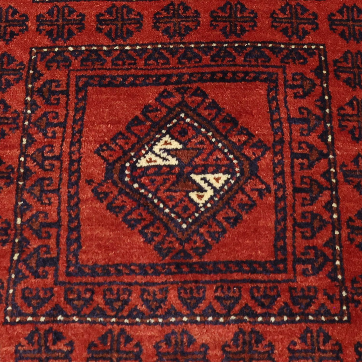 Baluch-tæppe - 188 x 109 cm - mørkerød