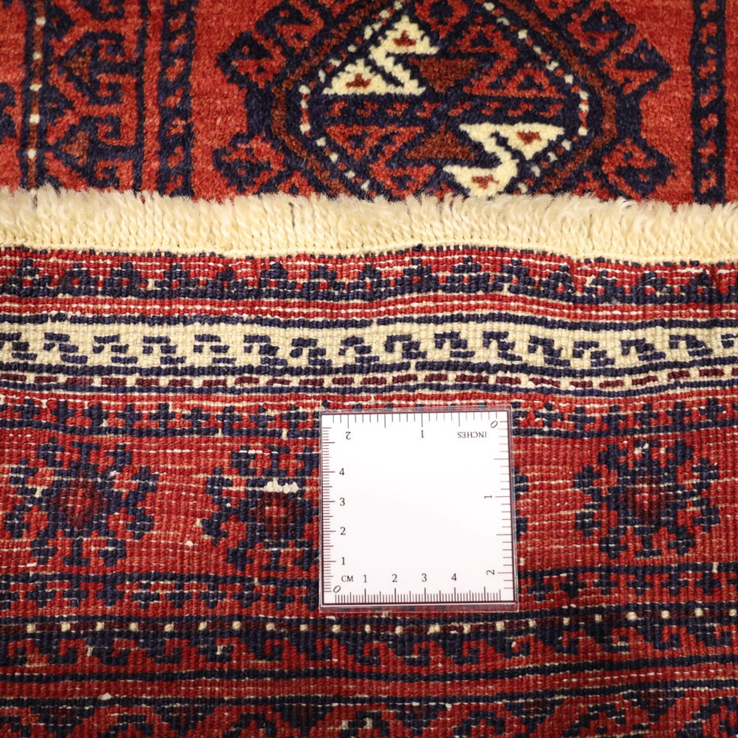 Baluch-tæppe - 188 x 109 cm - mørkerød