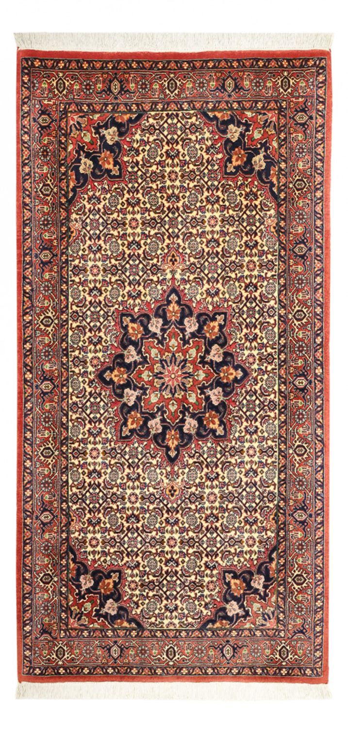 Persisk tæppe - Bijar - 140 x 70 cm - mørk beige