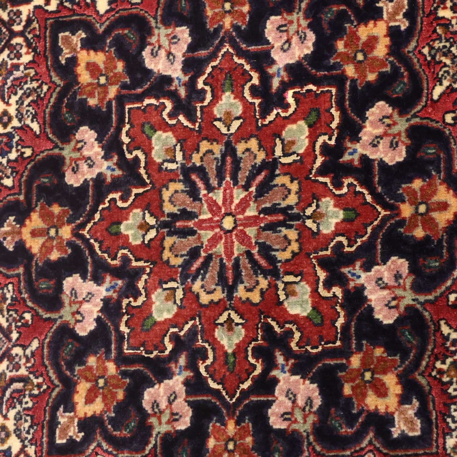 Persisk tæppe - Bijar - 140 x 70 cm - mørk beige