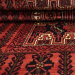 Runner Baluch-matta - 195 x 100 cm - mörkröd