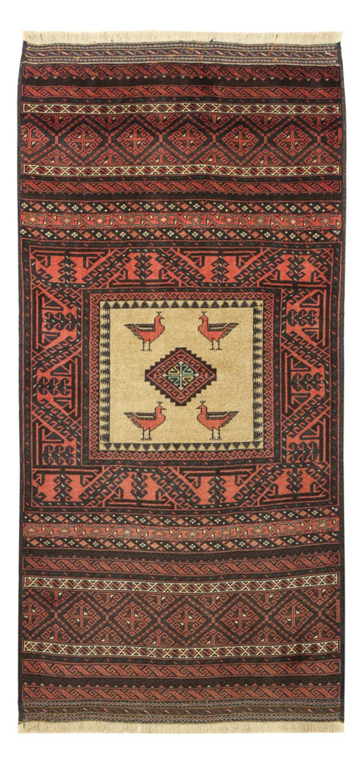 Runner Baluch-matta - 198 x 96 cm - flerfärgad