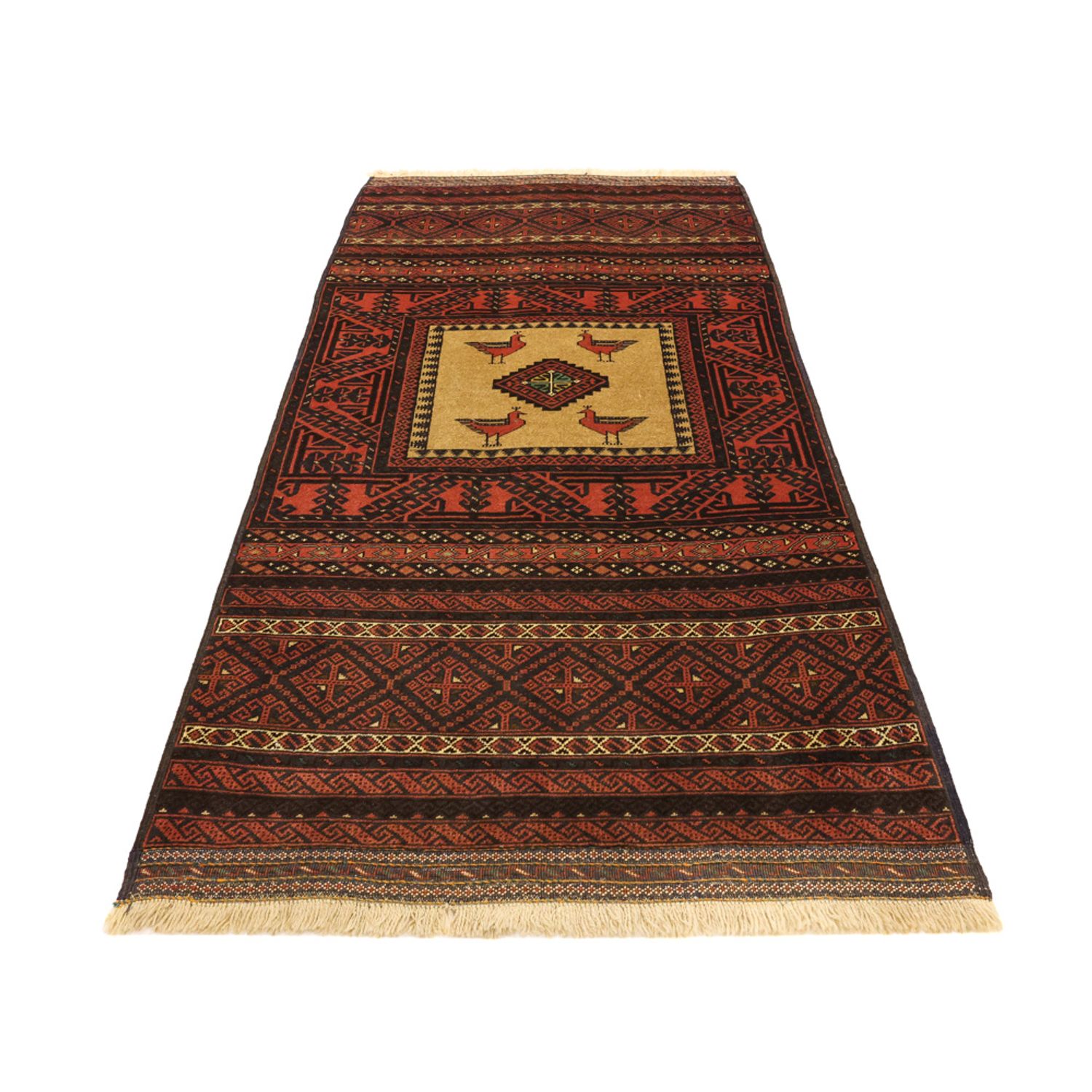 Runner Baluch-matta - 198 x 96 cm - flerfärgad