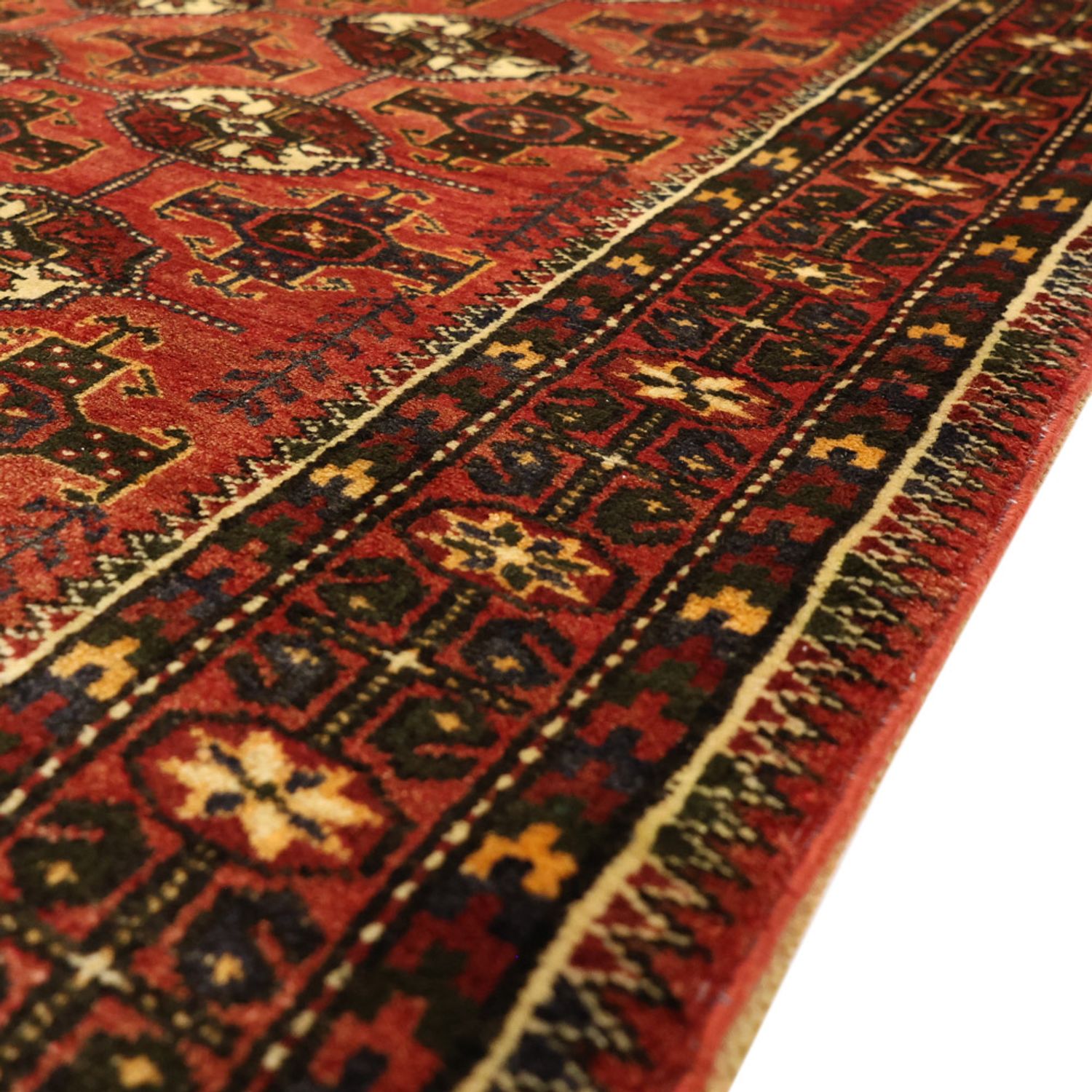 Runner Baluch-matta - 205 x 104 cm - röd