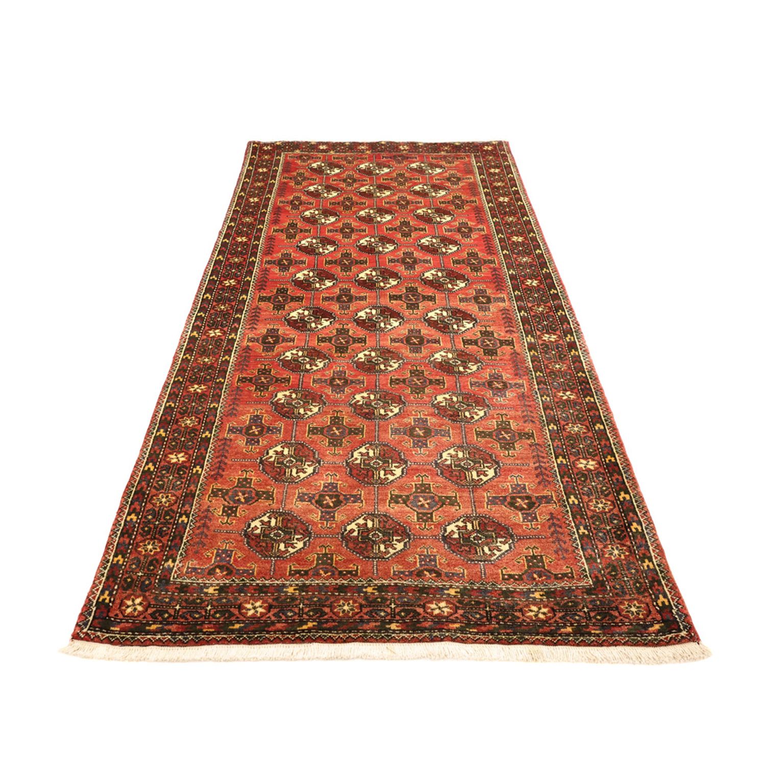 Runner Baluch-matta - 205 x 104 cm - röd