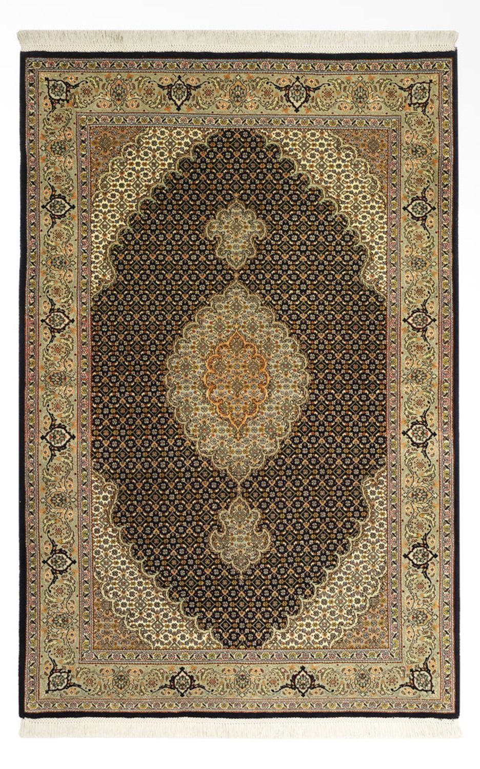 Perser Rug - Tabriz - Royal - 150 x 99 cm - dark beige