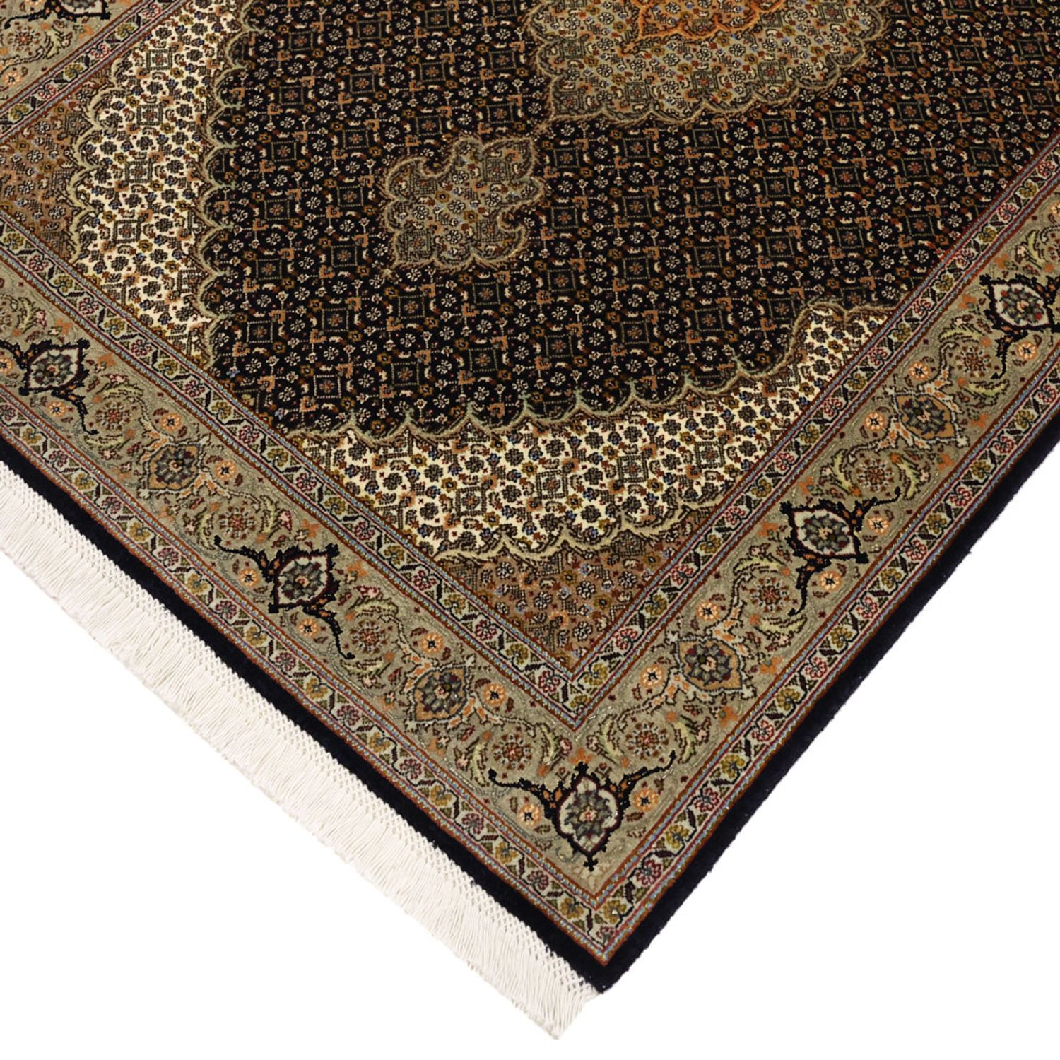 Perser Rug - Tabriz - Royal - 150 x 99 cm - dark beige