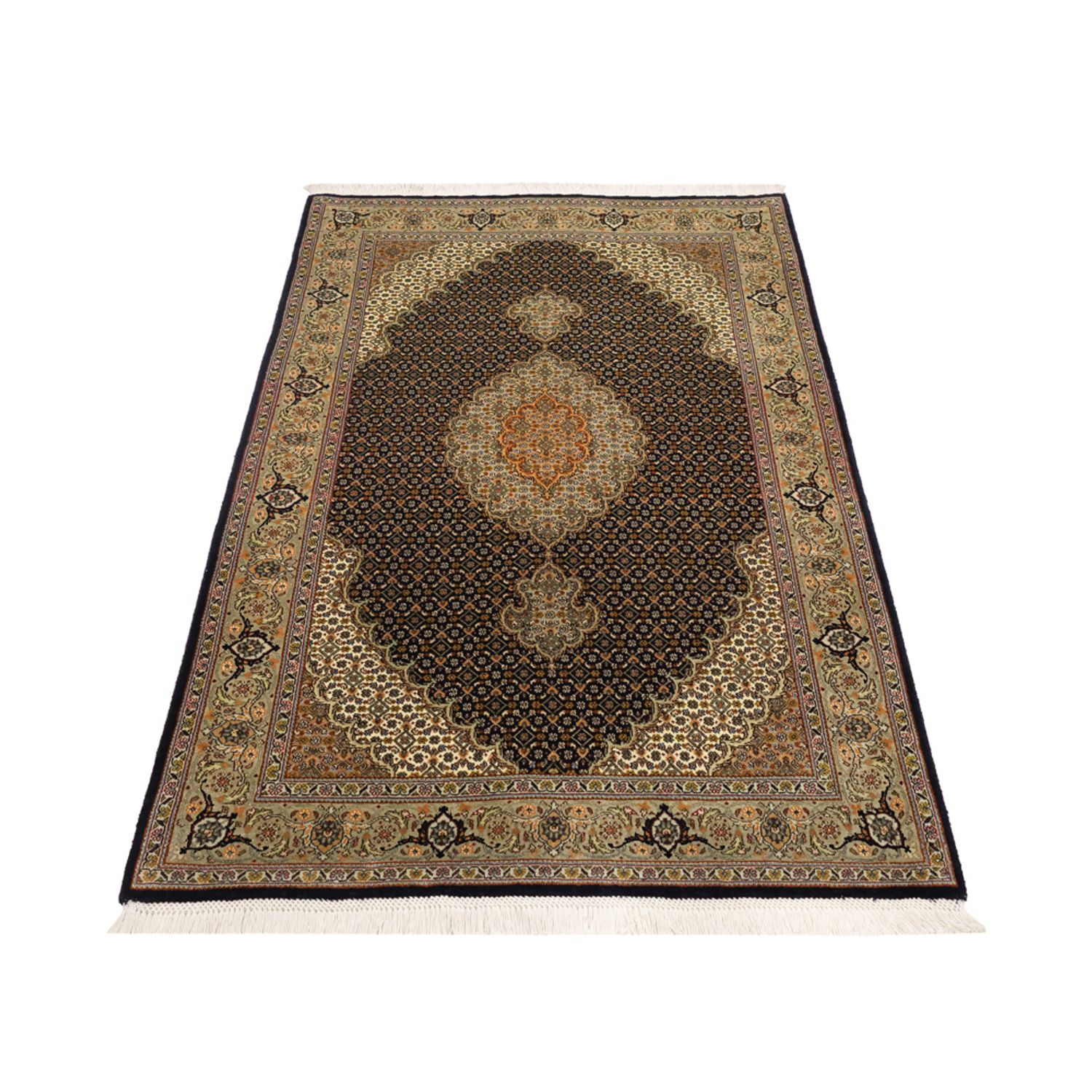 Perser Rug - Tabriz - Royal - 150 x 99 cm - dark beige