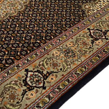 Dywan perski - Tabriz - Królewski - 150 x 99 cm - ciemny beż