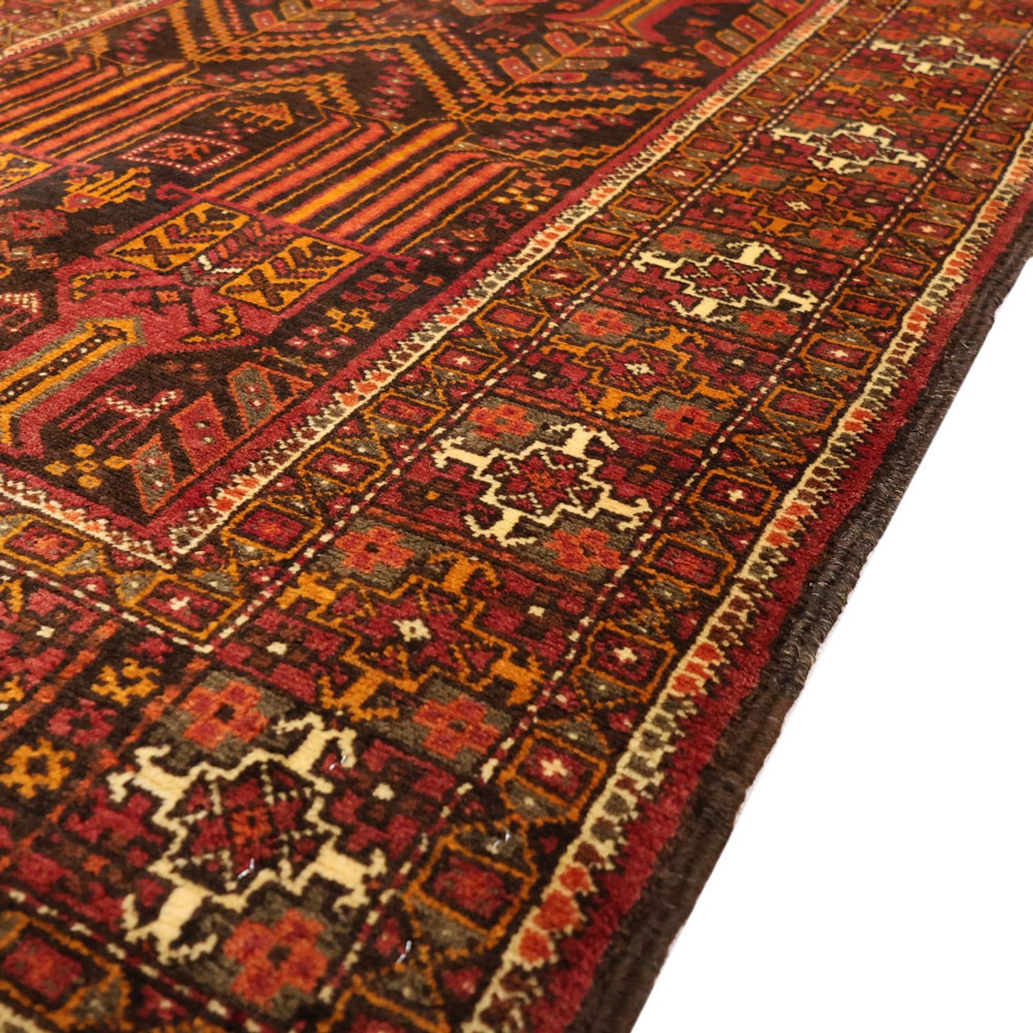Runner Baluch-matta - 211 x 102 cm - flerfärgad