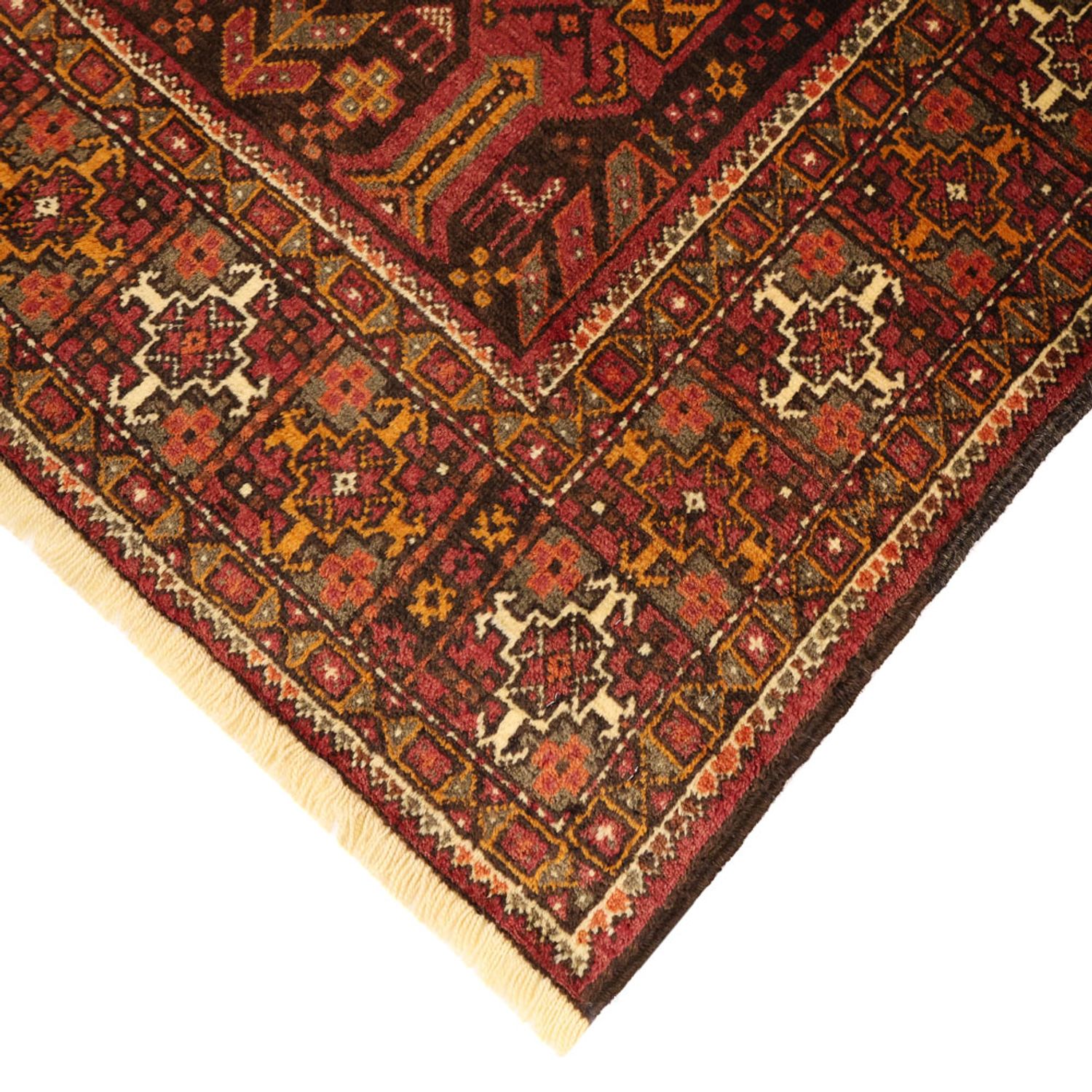 Runner Baluch-matta - 211 x 102 cm - flerfärgad