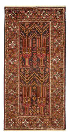 Runner Baluch-matta - 211 x 102 cm - flerfärgad