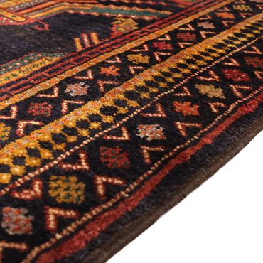 Løper Balutsj-teppe - 274 x 125 cm - mørkeblå