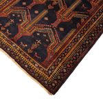 Runner Baluch-matta - 274 x 125 cm - mörkblå