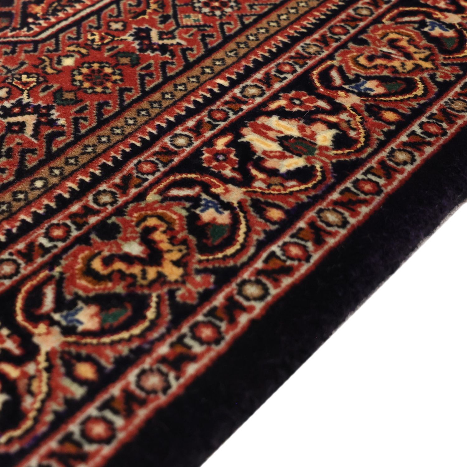 Dywan perski - Bijar - Royal - 134 x 73 cm - rdza