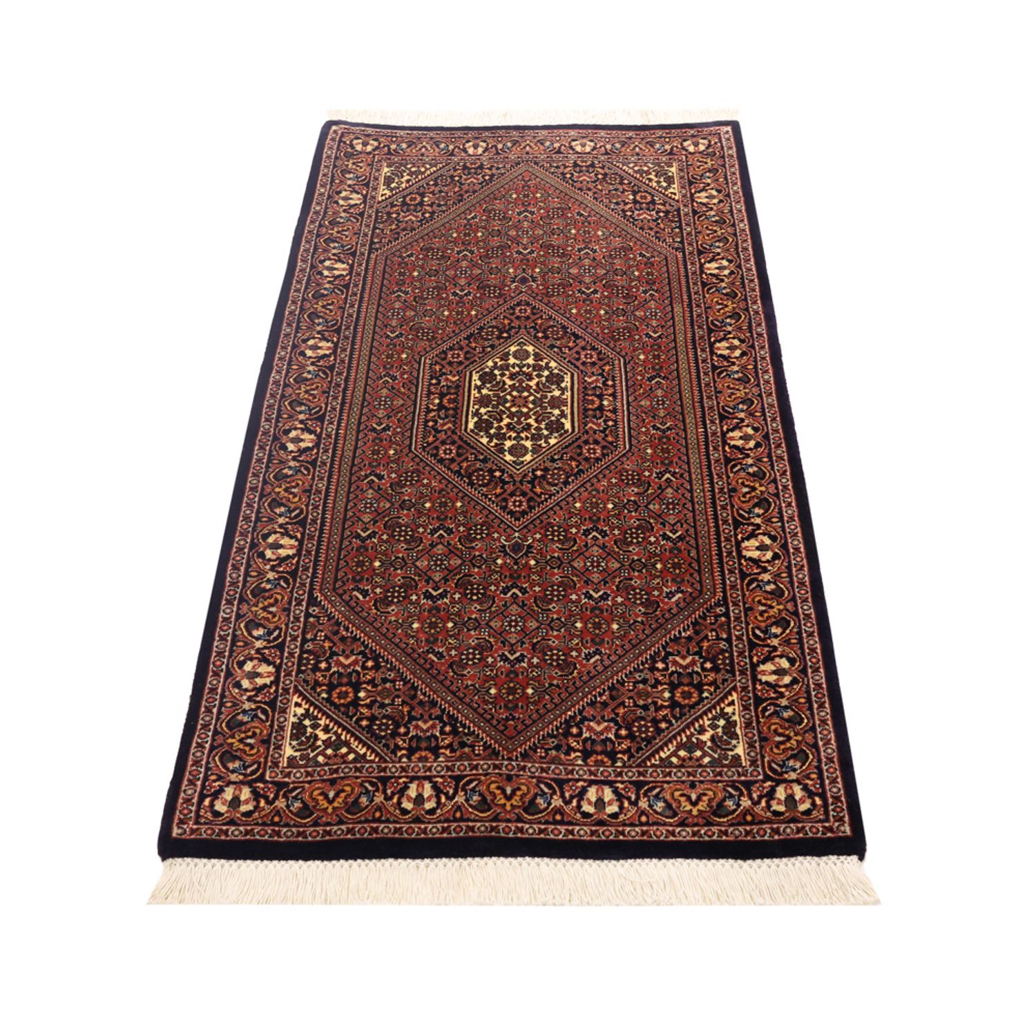 Dywan perski - Bijar - Royal - 134 x 73 cm - rdza