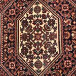 Dywan perski - Bijar - Royal - 134 x 73 cm - rdza