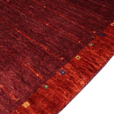 Gabbeh Koberec - Kashkuli Perský - 130 x 81 cm - tmavě červená