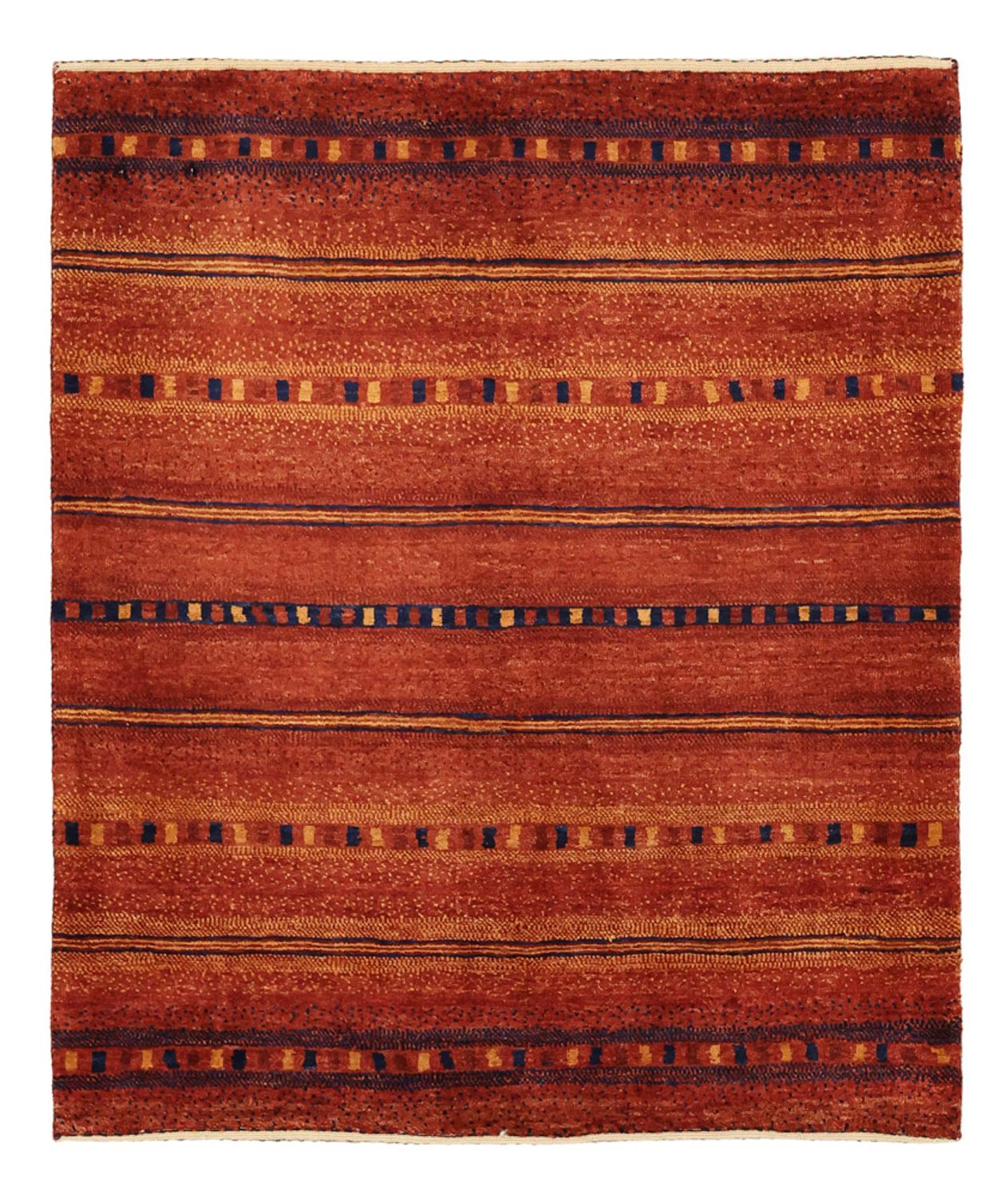 Gabbeh Koberec - Kashkuli Perský - 96 x 82 cm - vícebarevné