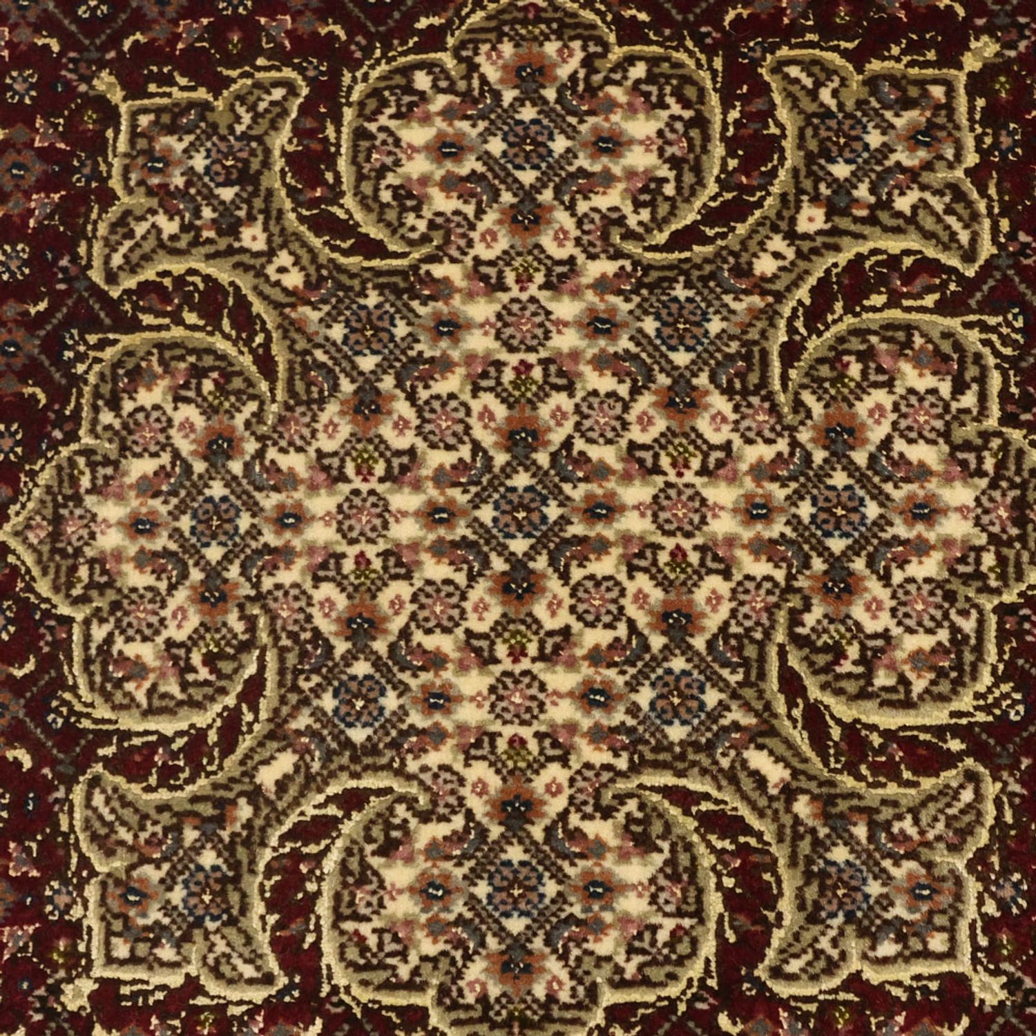 Perserteppich - Täbriz - Royal - 110 x 59 cm - dunkelbeige