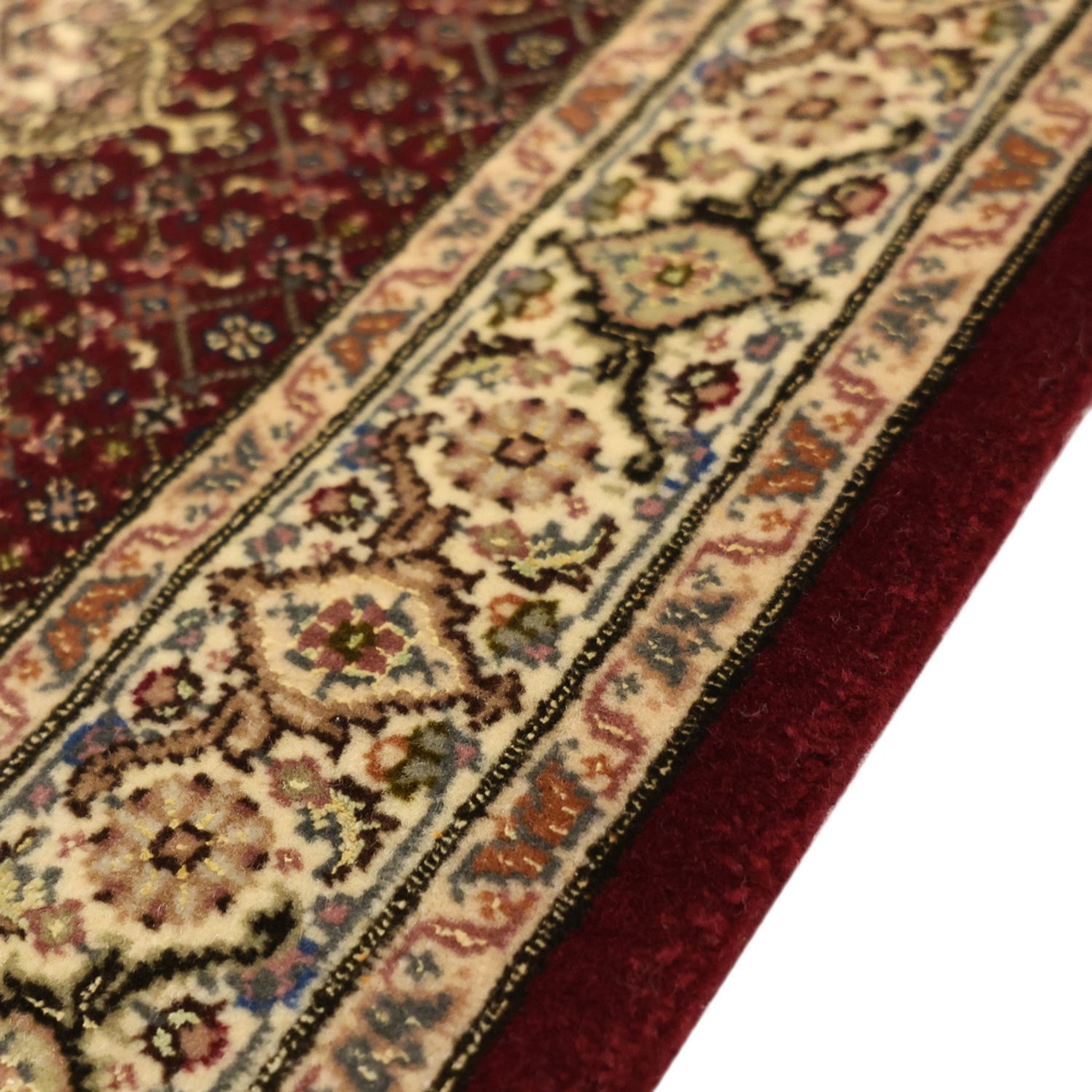 Perserteppich - Täbriz - Royal - 110 x 59 cm - dunkelbeige