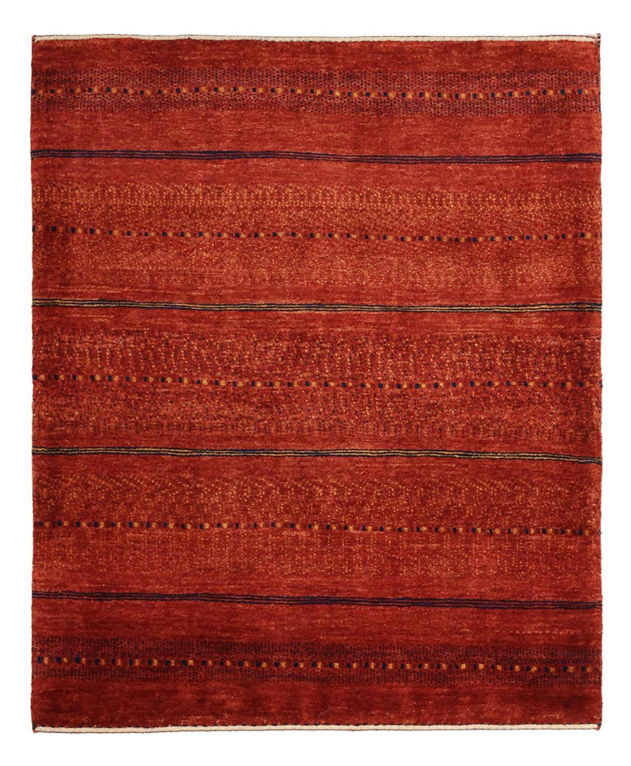 Dywan Gabbeh - Kashkuli perski - 113 x 94 cm - wielokolorowy