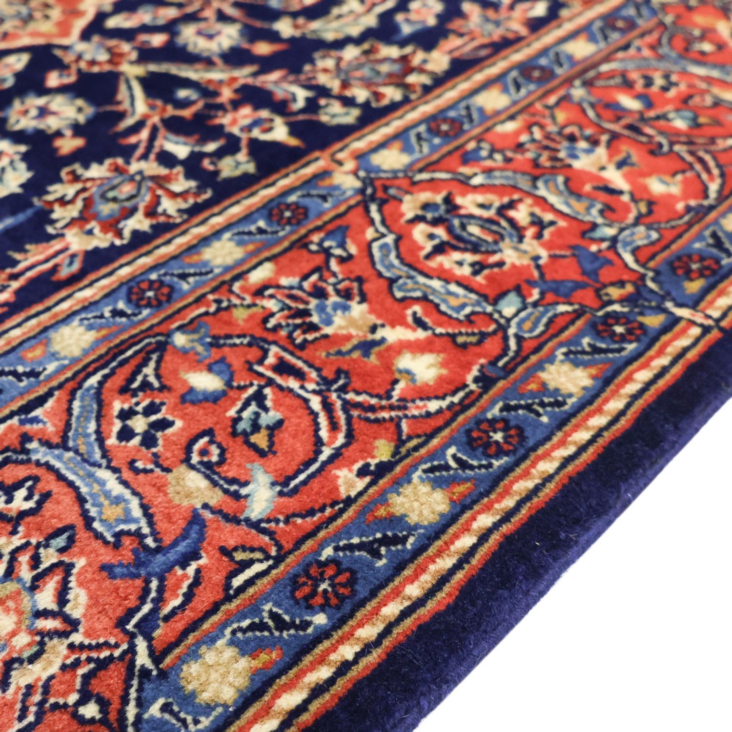 Perser Rug - Keshan - 169 x 114 cm - dark blue