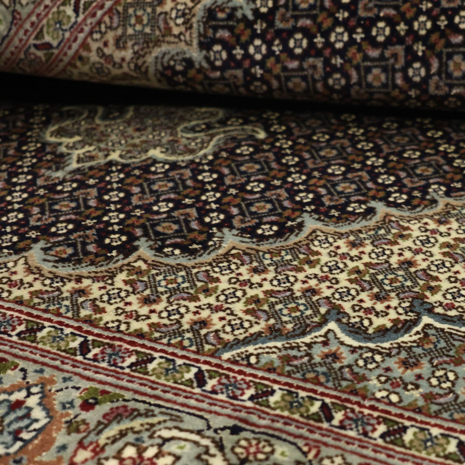 Perser Rug - Tabriz - Royal - 147 x 100 cm - dark beige