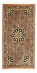 Persisk tæppe - Bijar - 133 x 73 cm - mørk beige