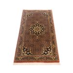 Persisk tæppe - Bijar - 133 x 73 cm - mørk beige