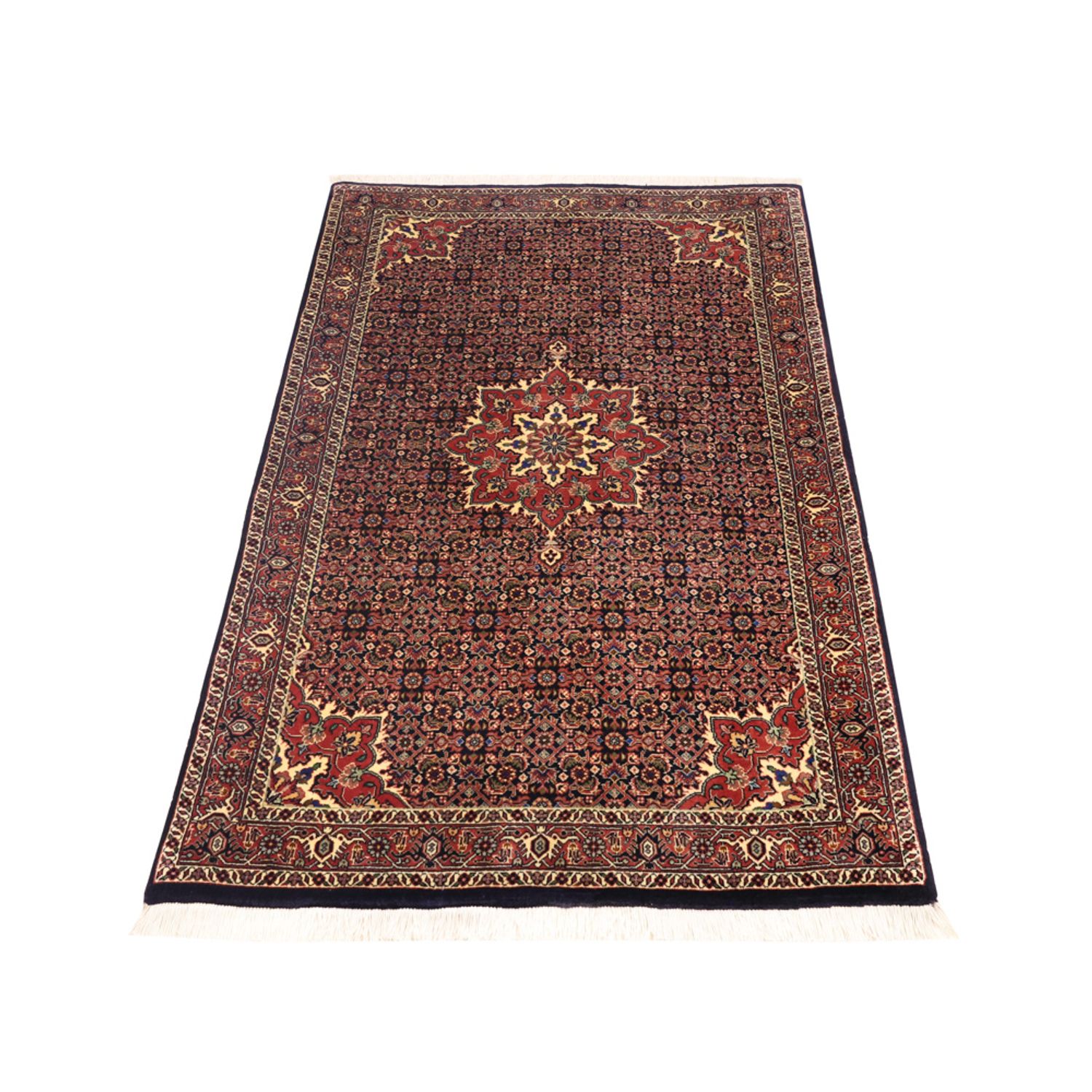 Perserteppich - Bidjar - 146 x 90 cm - dunkelbeige