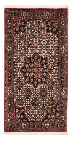Persisk tæppe - Bijar - 137 x 72 cm - mørk beige