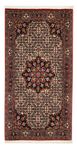Persisk tæppe - Bijar - 137 x 72 cm - mørk beige