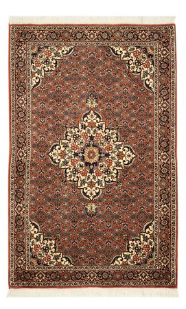 Persisk tæppe - Bijar - 141 x 89 cm - mørk beige