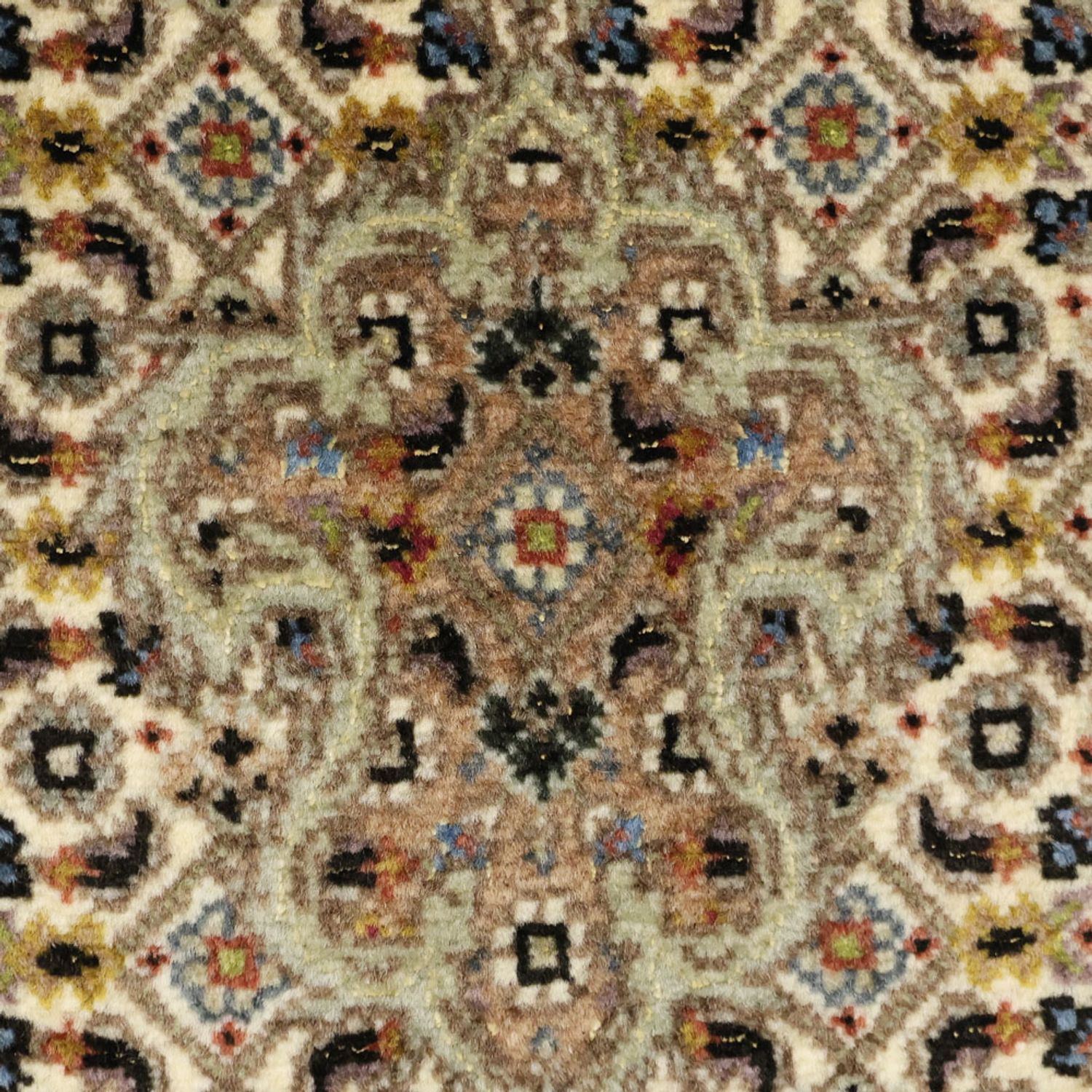 Perserteppich - Täbriz - Royal - 152 x 101 cm - olivgrün