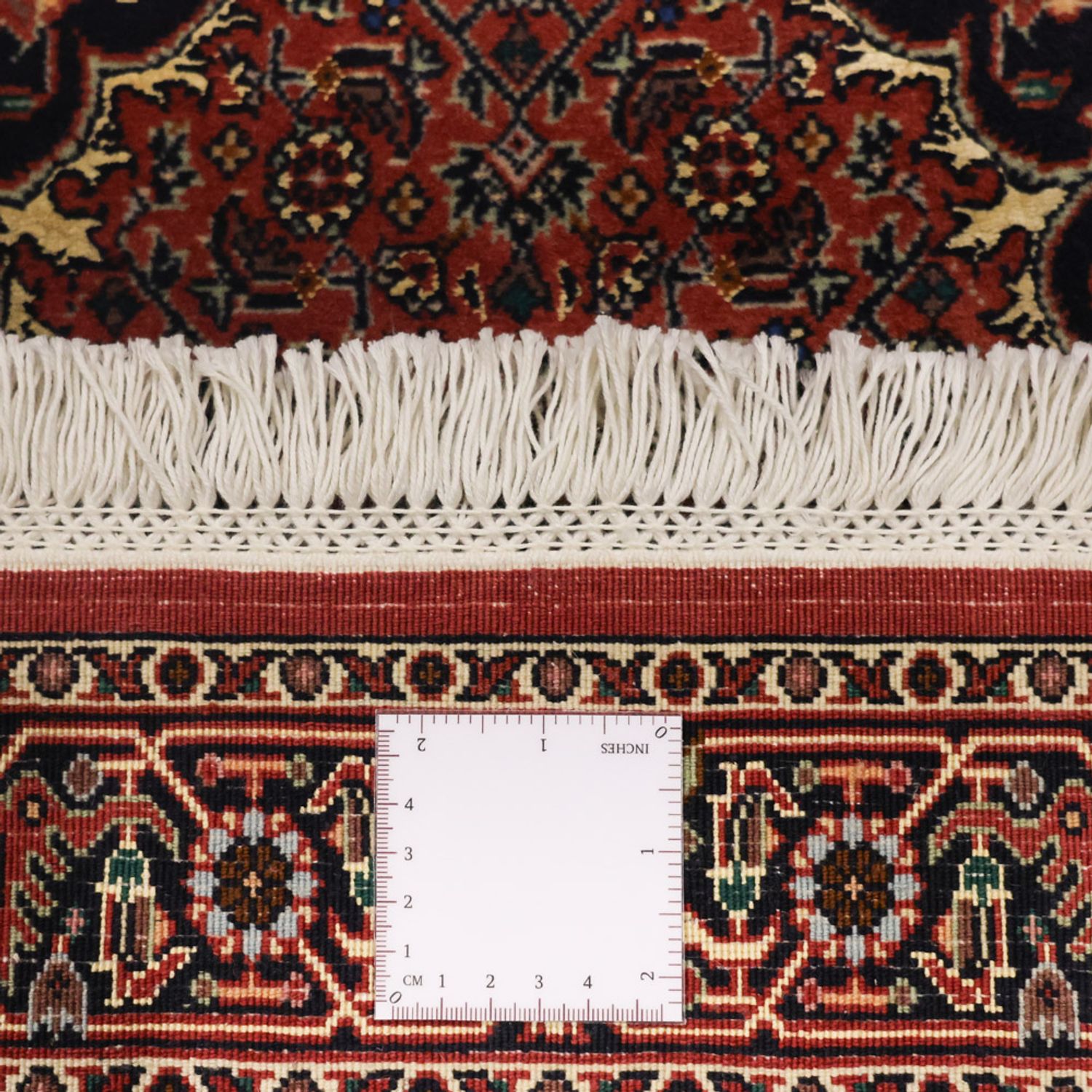 Dywan perski - Bijar - 139 x 68 cm - ciemna czerwień