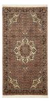 Persisk tæppe - Bijar - 144 x 70 cm - mørk beige