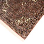 Persisk tæppe - Bijar - 144 x 70 cm - mørk beige