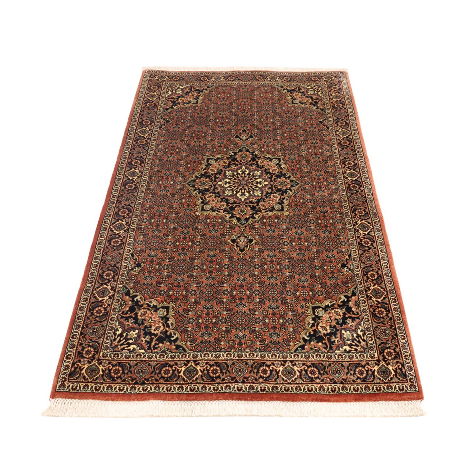 Persisk tæppe - Bijar - 151 x 87 cm - mørk beige