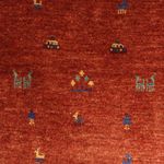 Gabbeh Rug - Kashkuli Perser - 157 x 104 cm - red