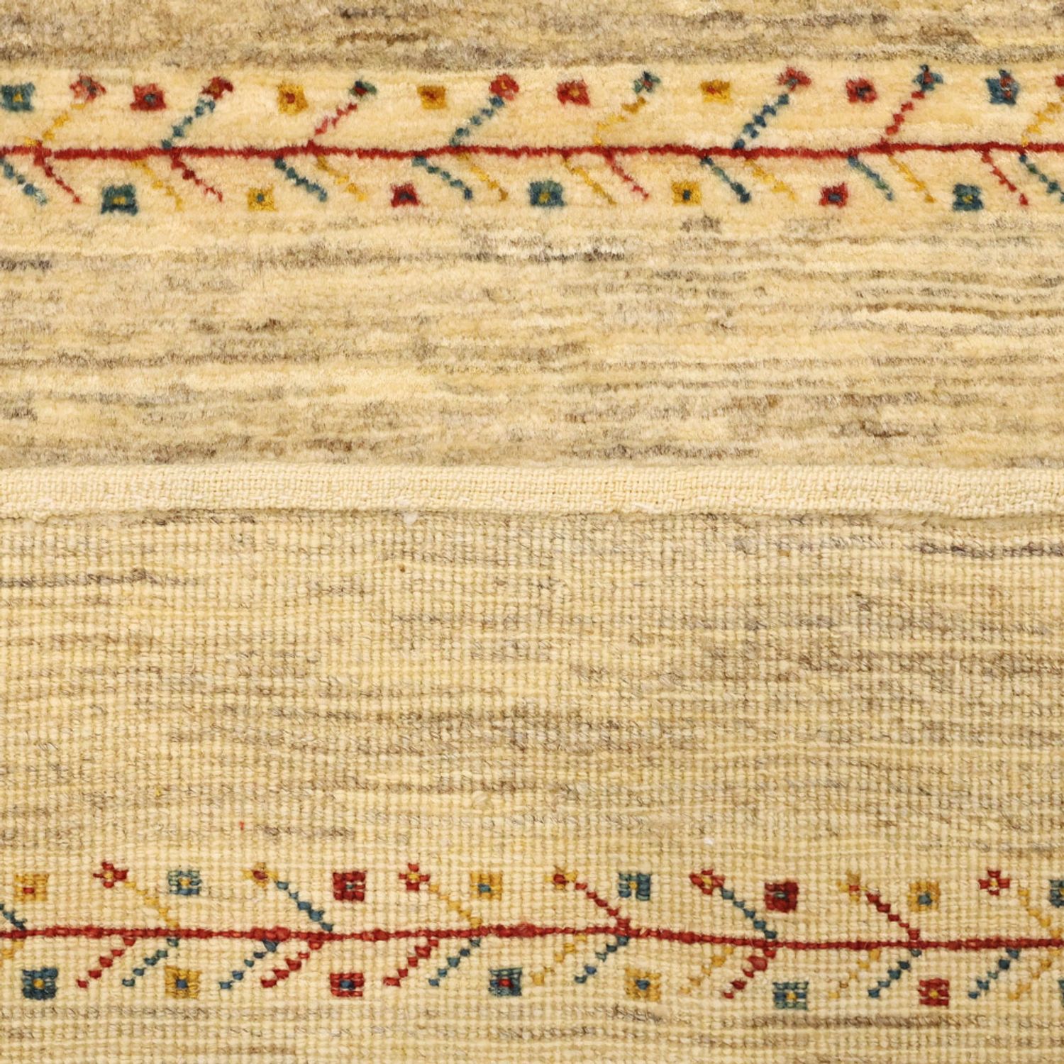 Gabbeh Rug - Kashkuli Perser - 130 x 81 cm - sand