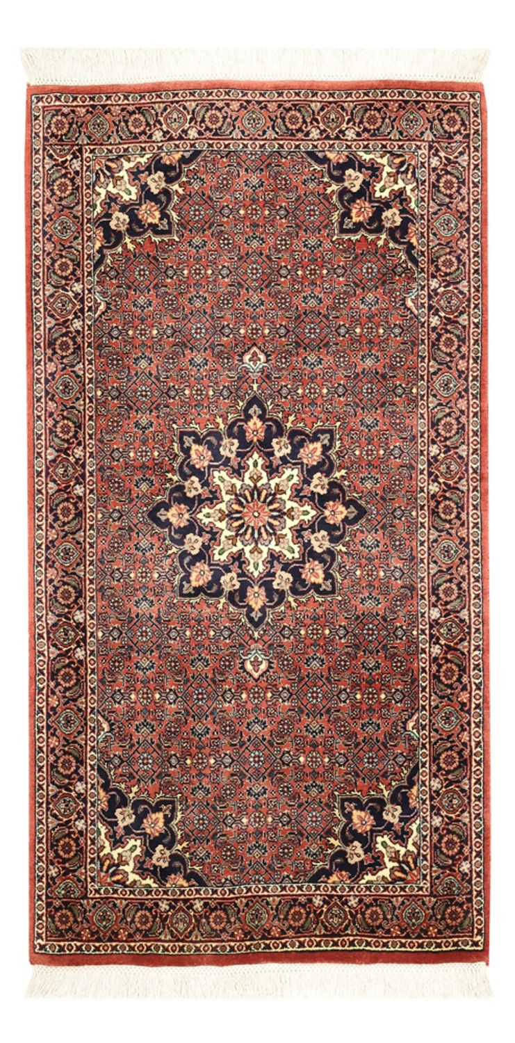 Persisk tæppe - Bijar - 135 x 71 cm - rust