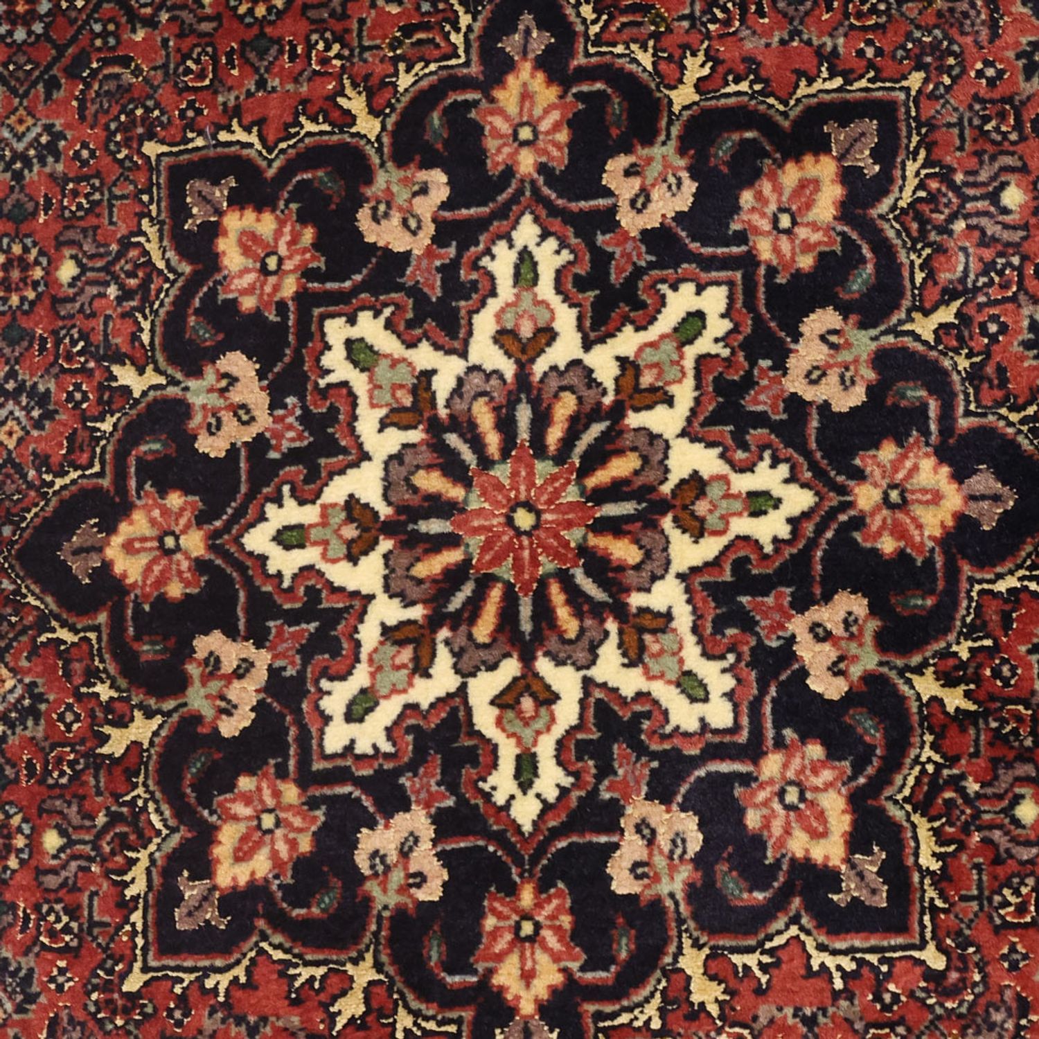 Persisk tæppe - Bijar - 135 x 71 cm - rust