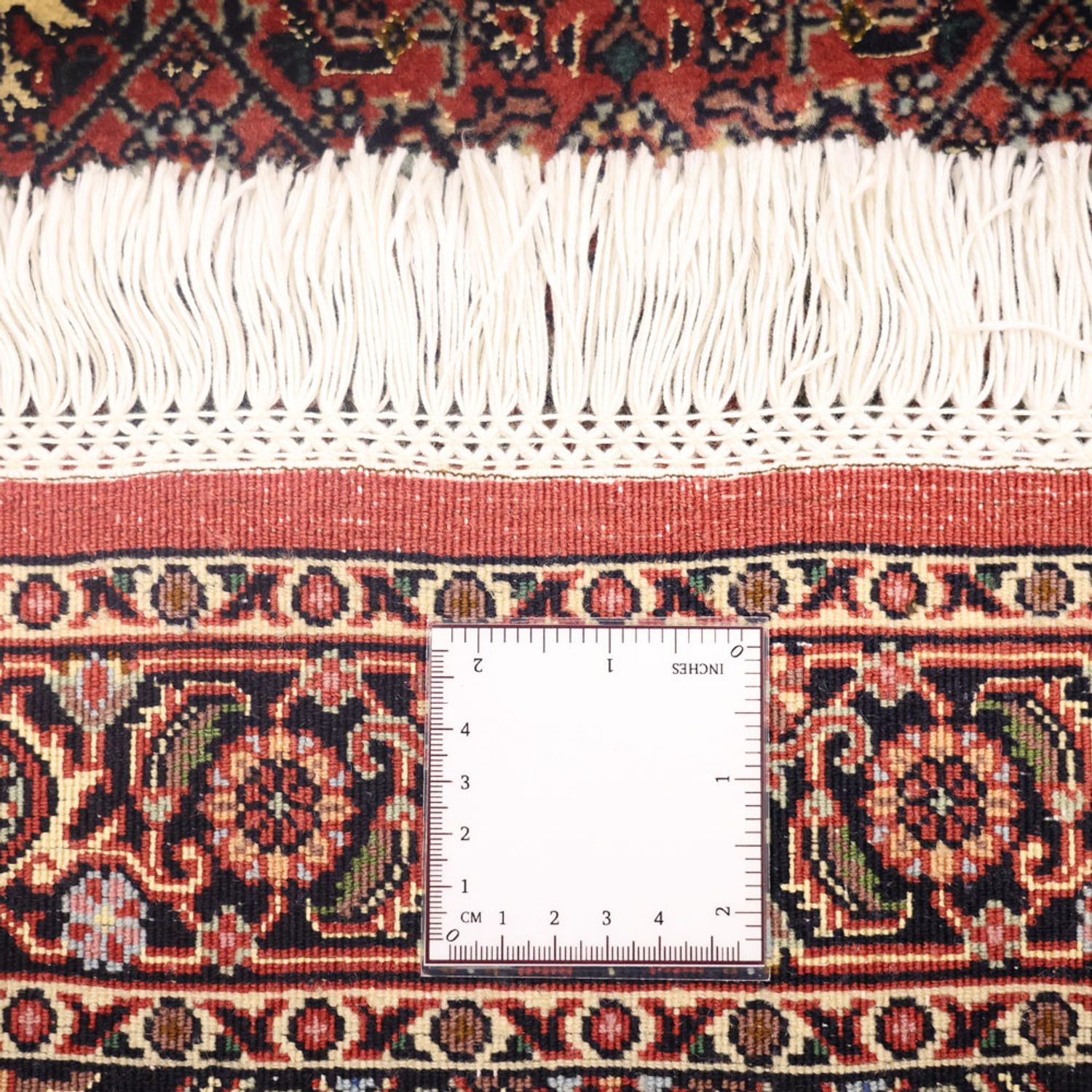 Persisk tæppe - Bijar - 135 x 71 cm - rust