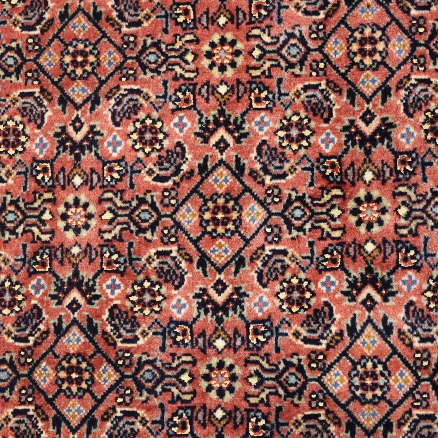Dywan perski - Bijar - 141 x 70 cm - rdza