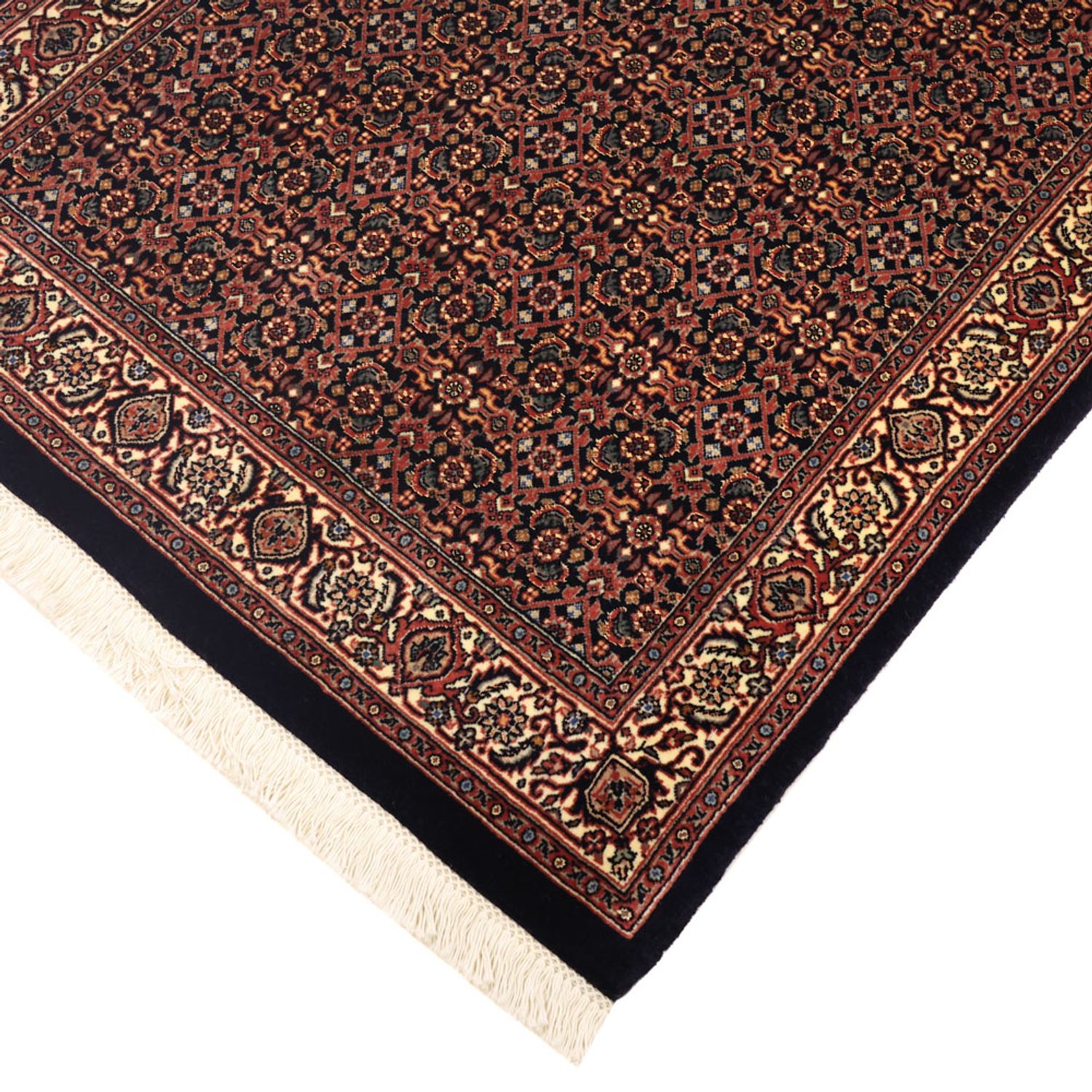 Persisk tæppe - Bijar - 152 x 88 cm - mørk beige