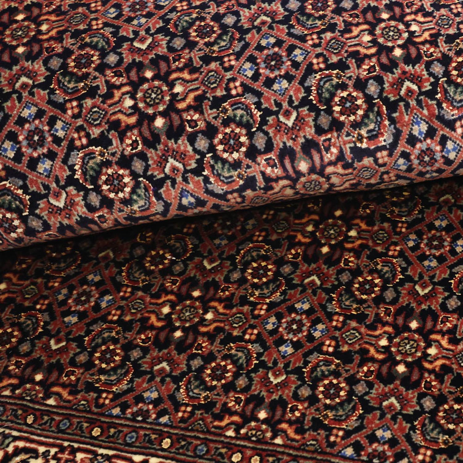 Perser Rug - Bidjar - 146 x 90 cm - dark beige