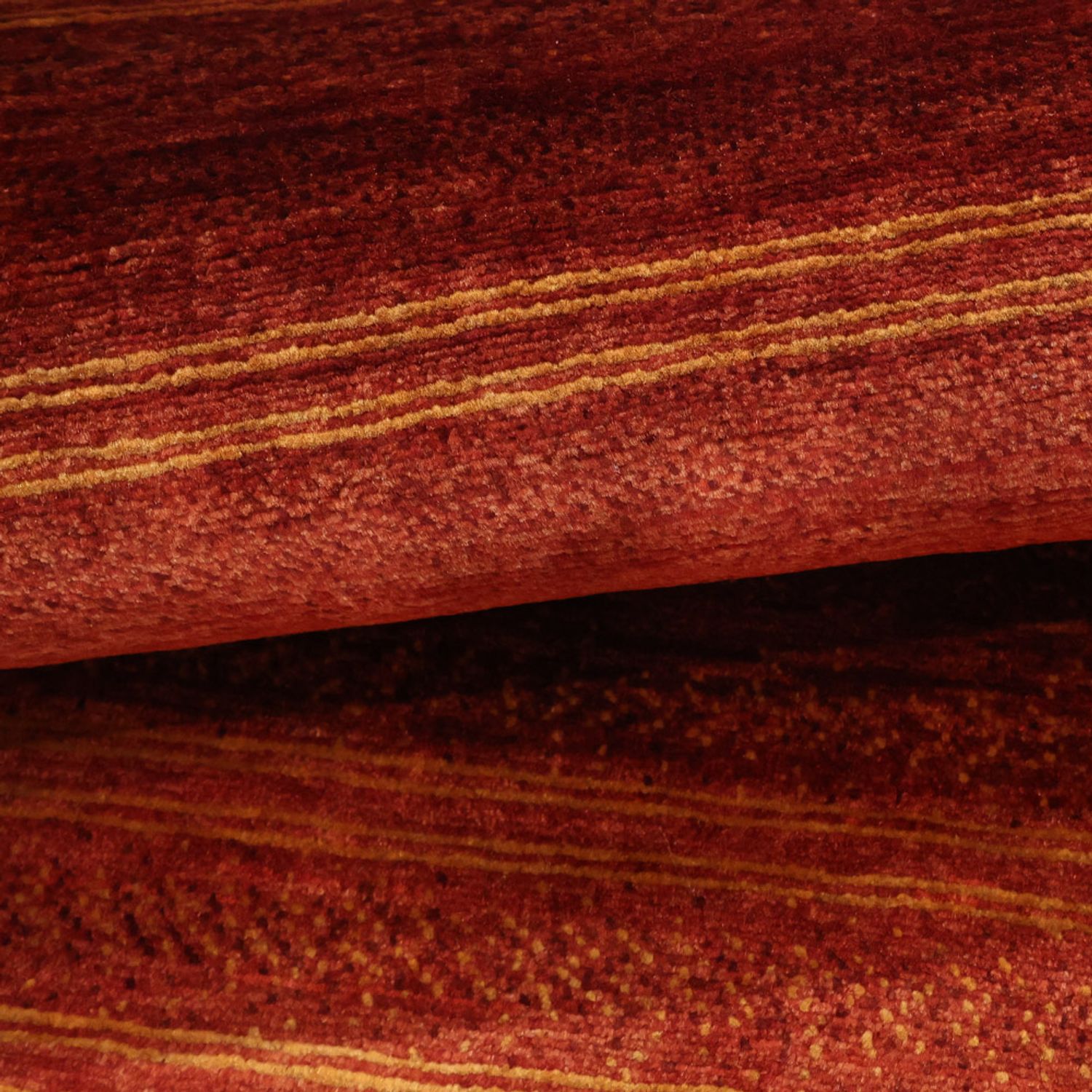 Gabbeh Rug - Kashkuli Perser - 116 x 99 cm - dark red