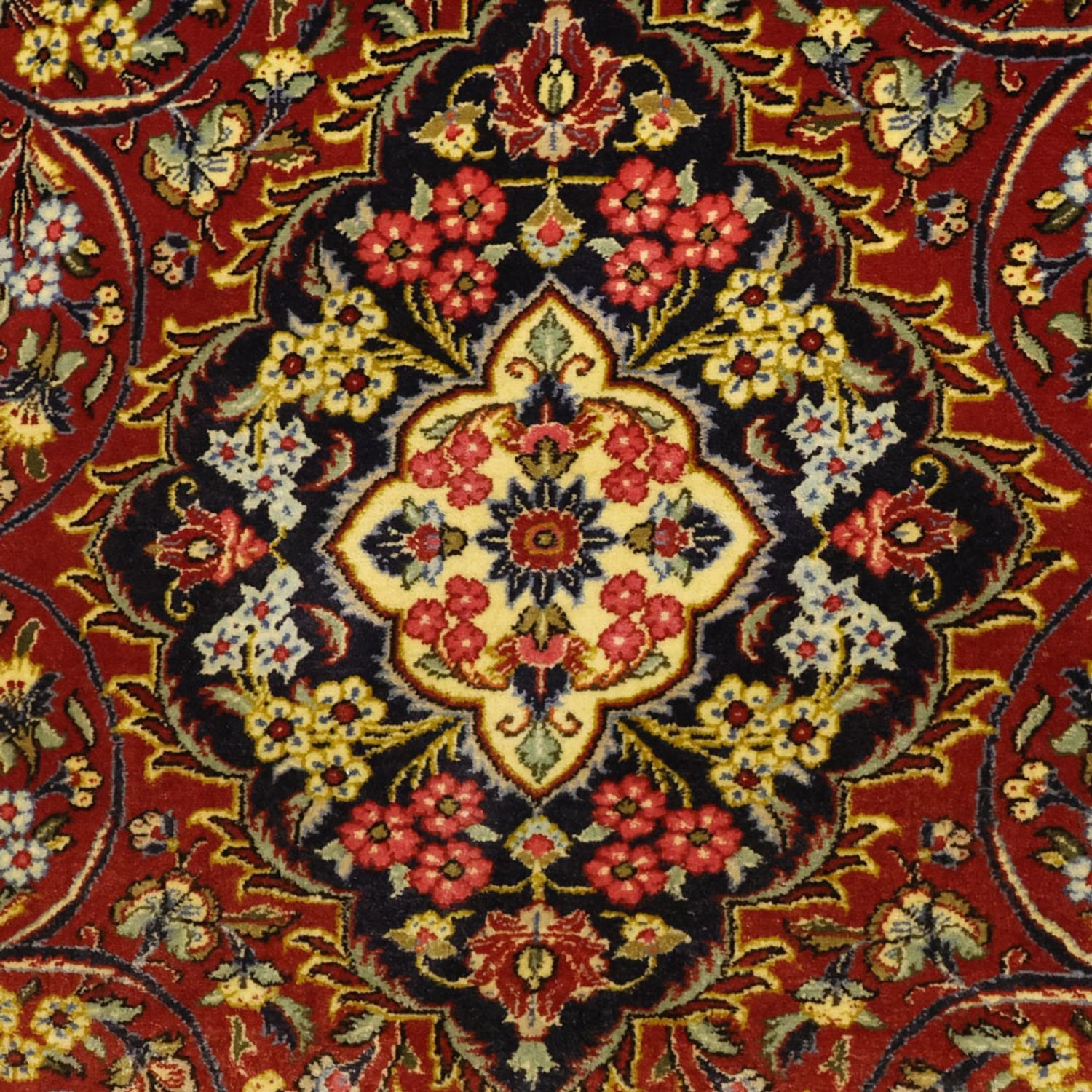 Perser Rug - Ghom - 158 x 114 cm - red